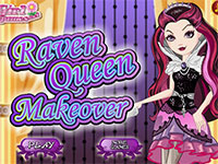 Игра Макияж Рейвен для прогулки Игра Макияж Рейвен для прогулки