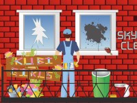 Игра Высотная уборка для мальчиков Игра Высотная уборка для мальчиков